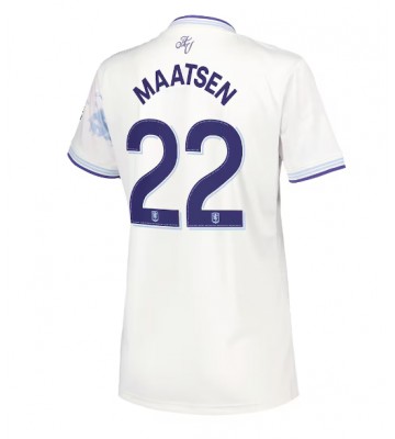 Aston Villa Ian Maatsen #22 Tredje Tröja Dam 2025-26 Kortärmad